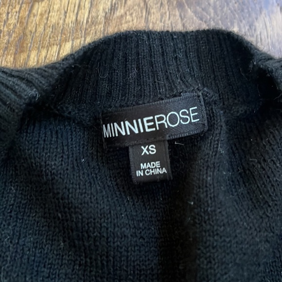 Minnie Rose Woman’s Striped Cardigan Size XS - Picture 3 of 5